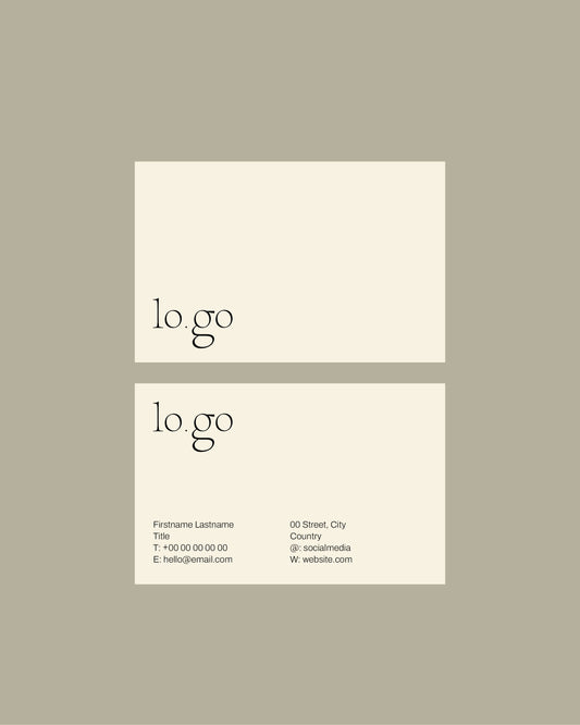 No. 02 Business Card Template