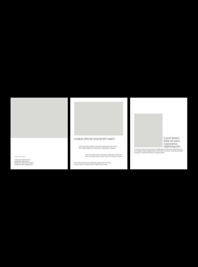 02_Design – Layouted Pages for Instagram Feed & Stories / 50 Layouted Pages