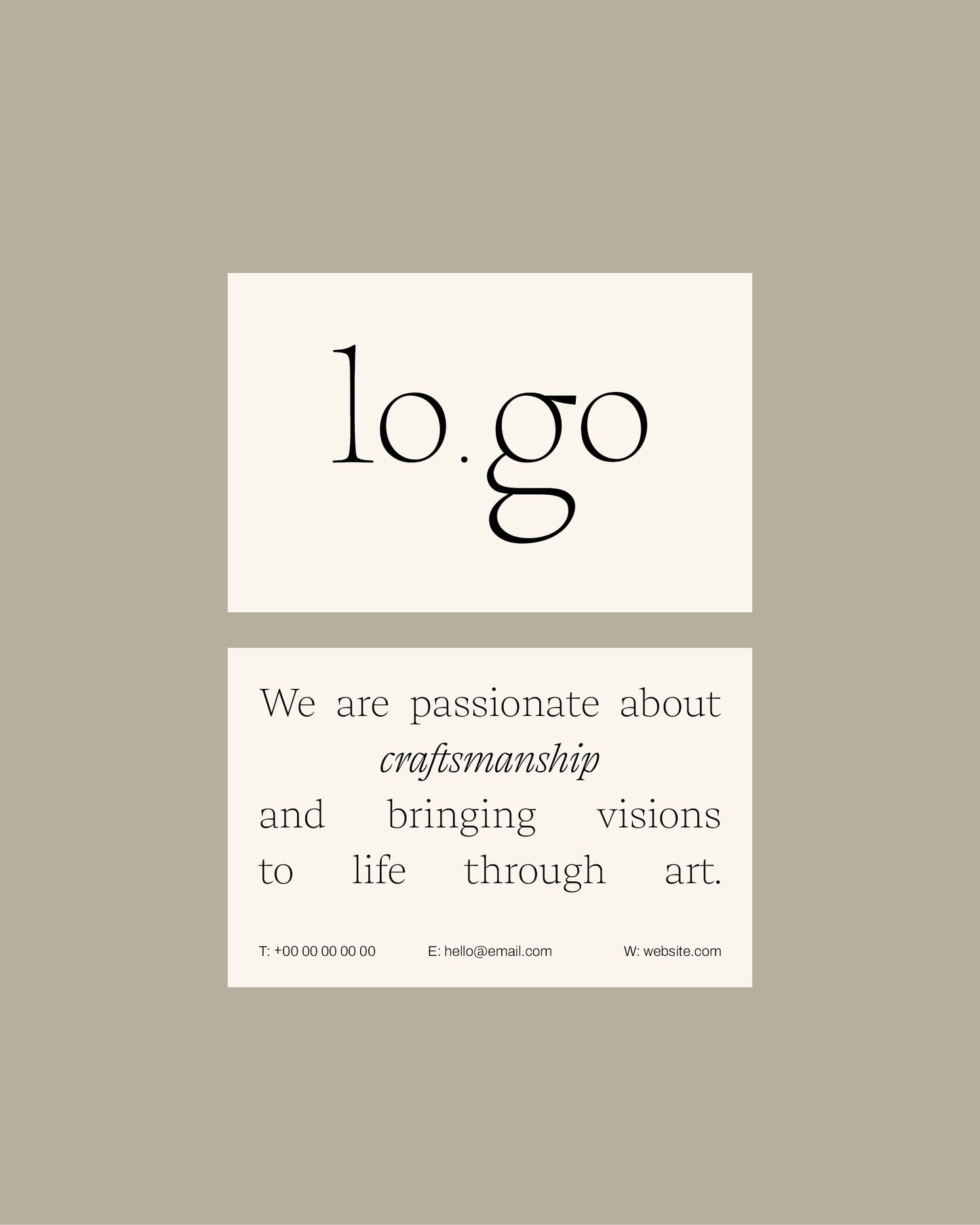 No. 08 Business Card Template