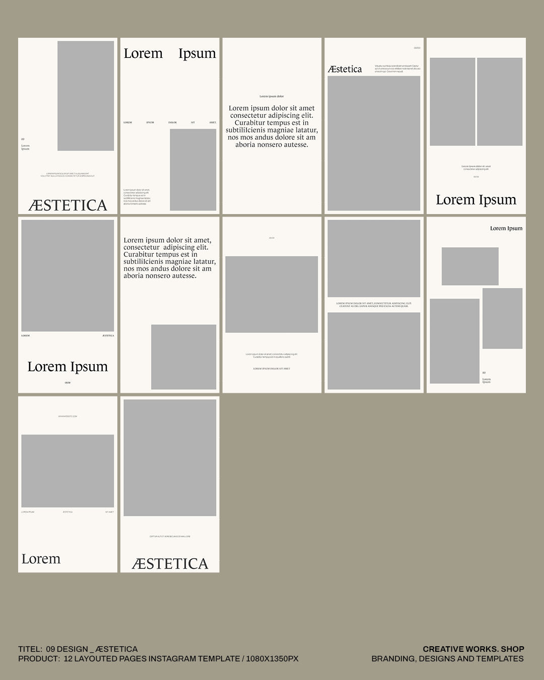 09 Design - Æstetica - Layouted (24) Pages for Instagram