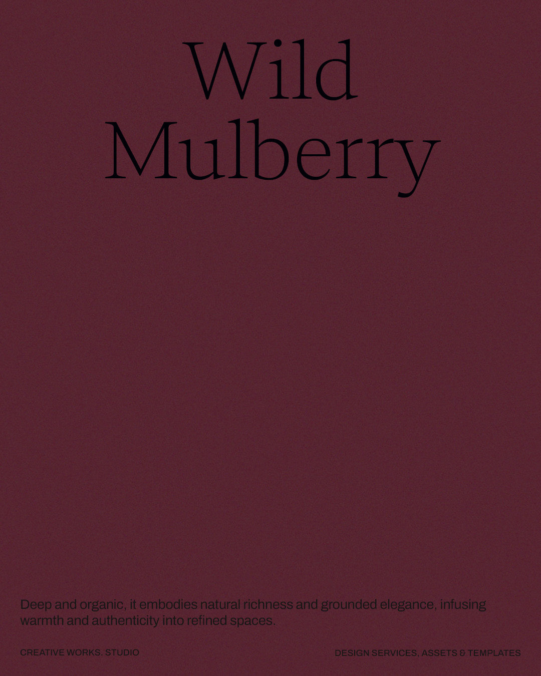 6 Berry Haze Shades - Grained Backgrounds