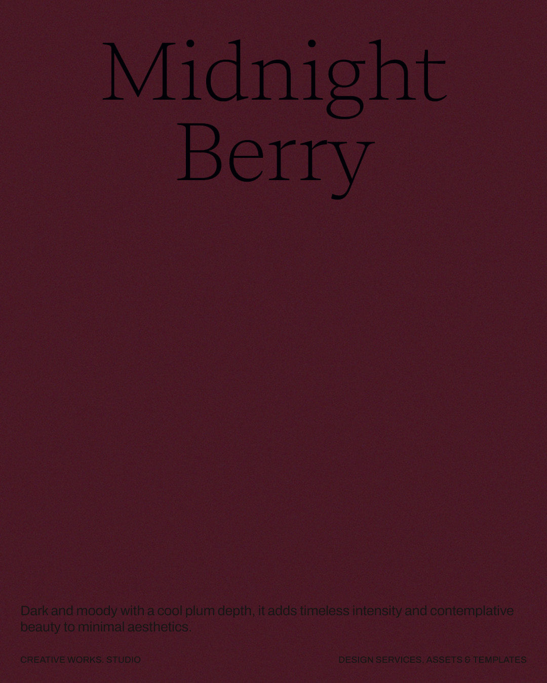 6 Berry Haze Shades - Grained Backgrounds