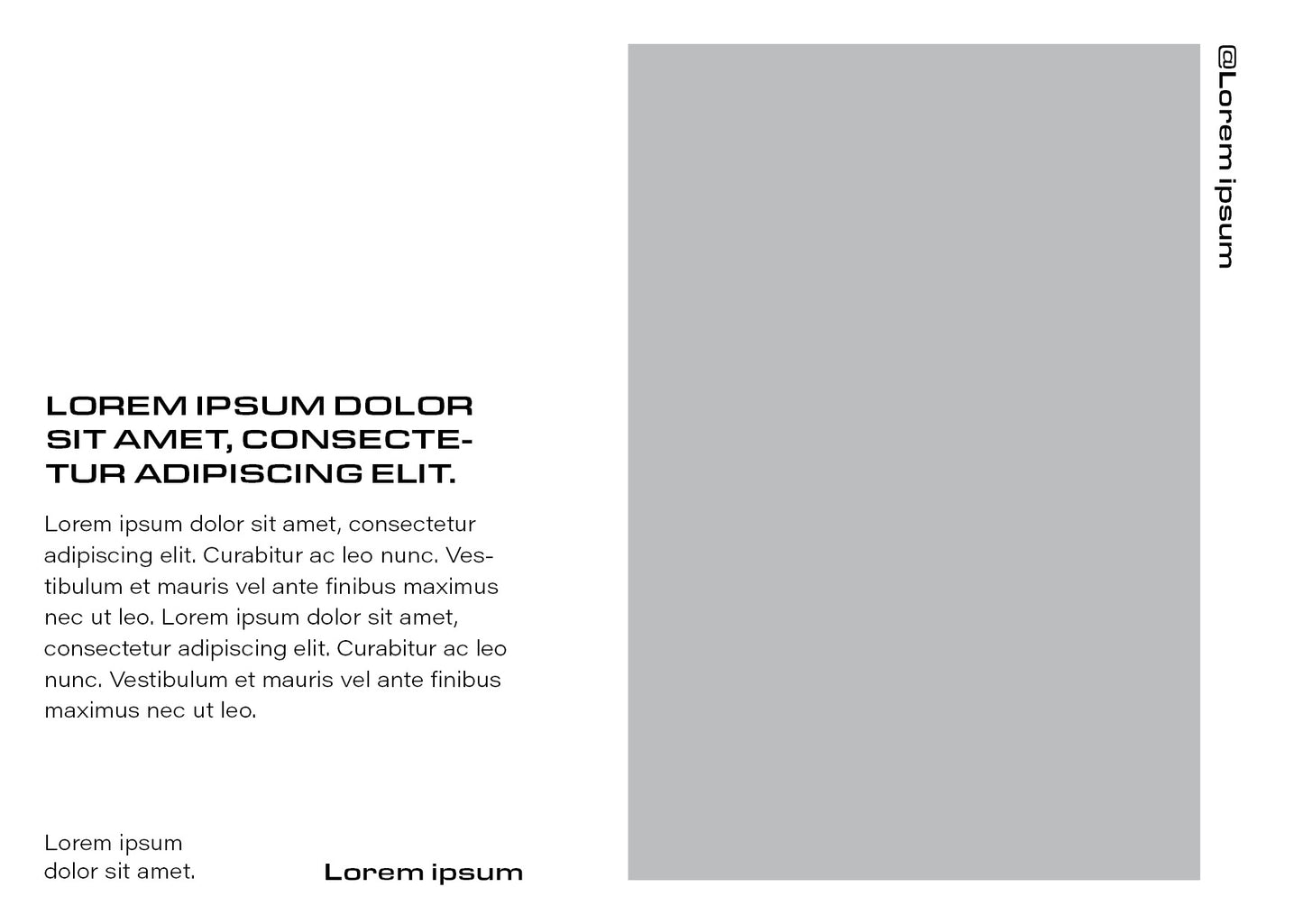A6 Product Flyer Template – 148 x 105 mm