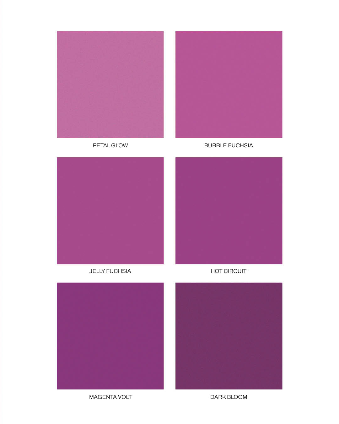 6 Electric Fuchsia Shades – Grained Backgrounds