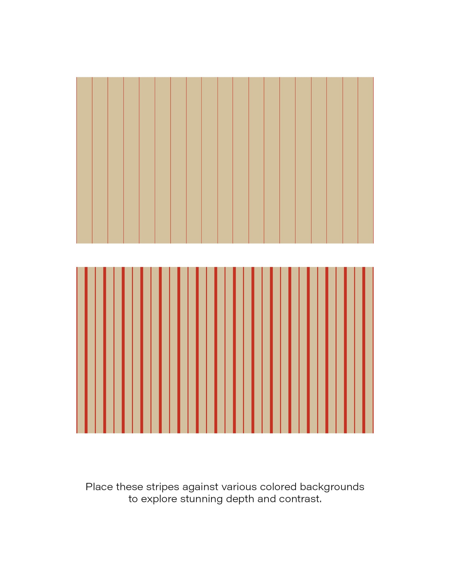 6 Red Striped Patterns