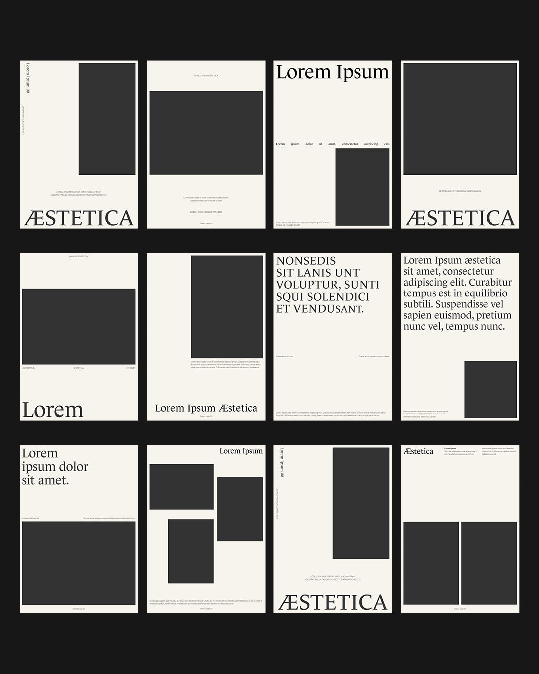 09 Design - Æstetica - Layouted (30) Pages Template (A4)