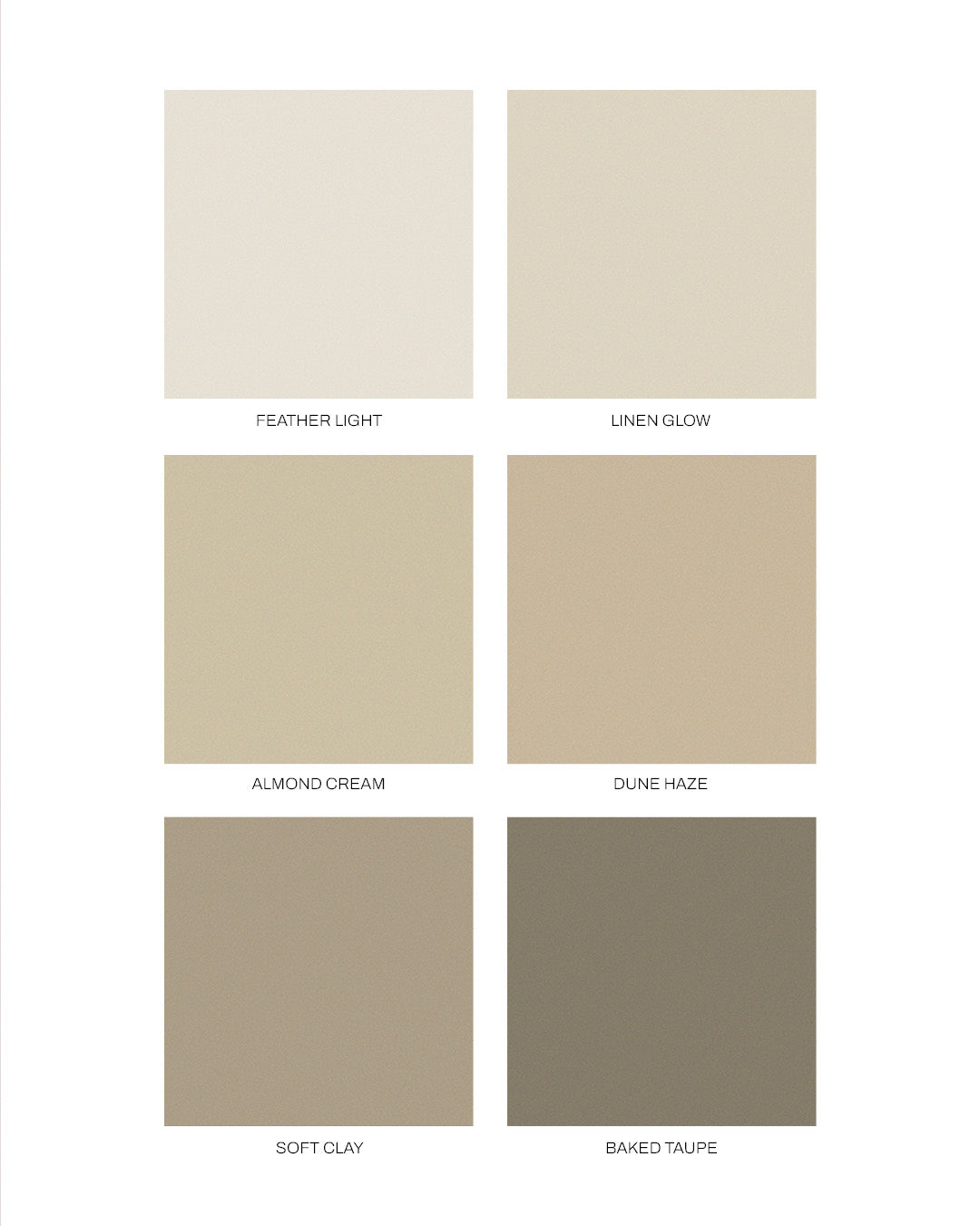 6 Bare Beige Shades – Grained Backgrounds