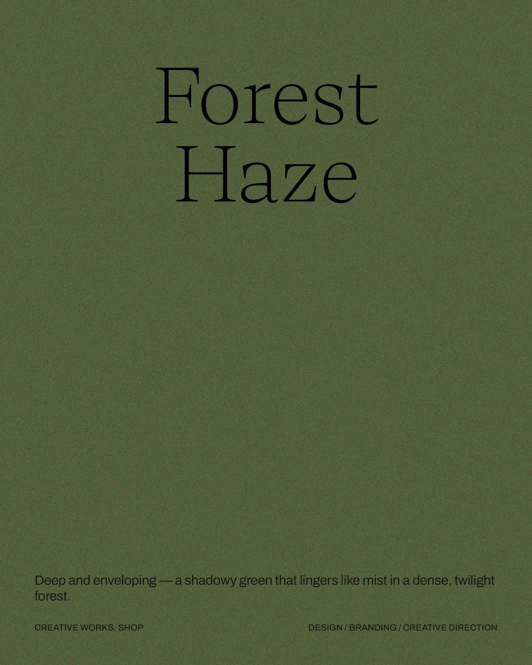 6 Shades Green Harmony Shades - Grained Backgrounds