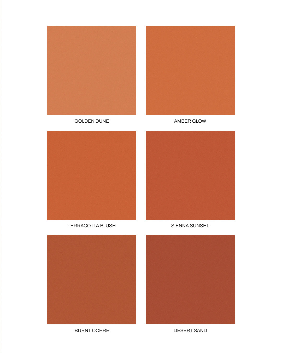 6 Sun Baked Shades Grain Background