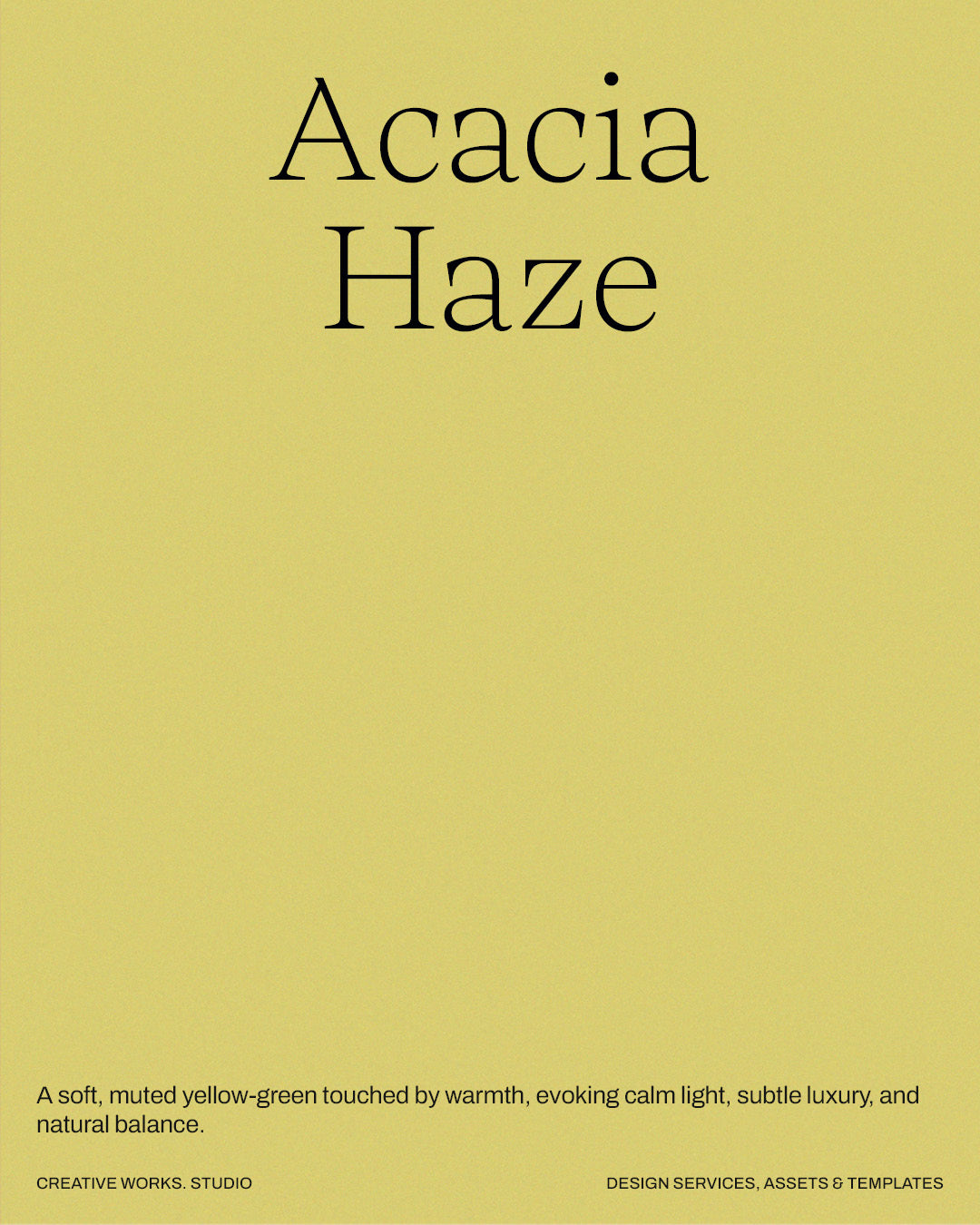 6 Golden Acacia Shades - Grain Backgrounds