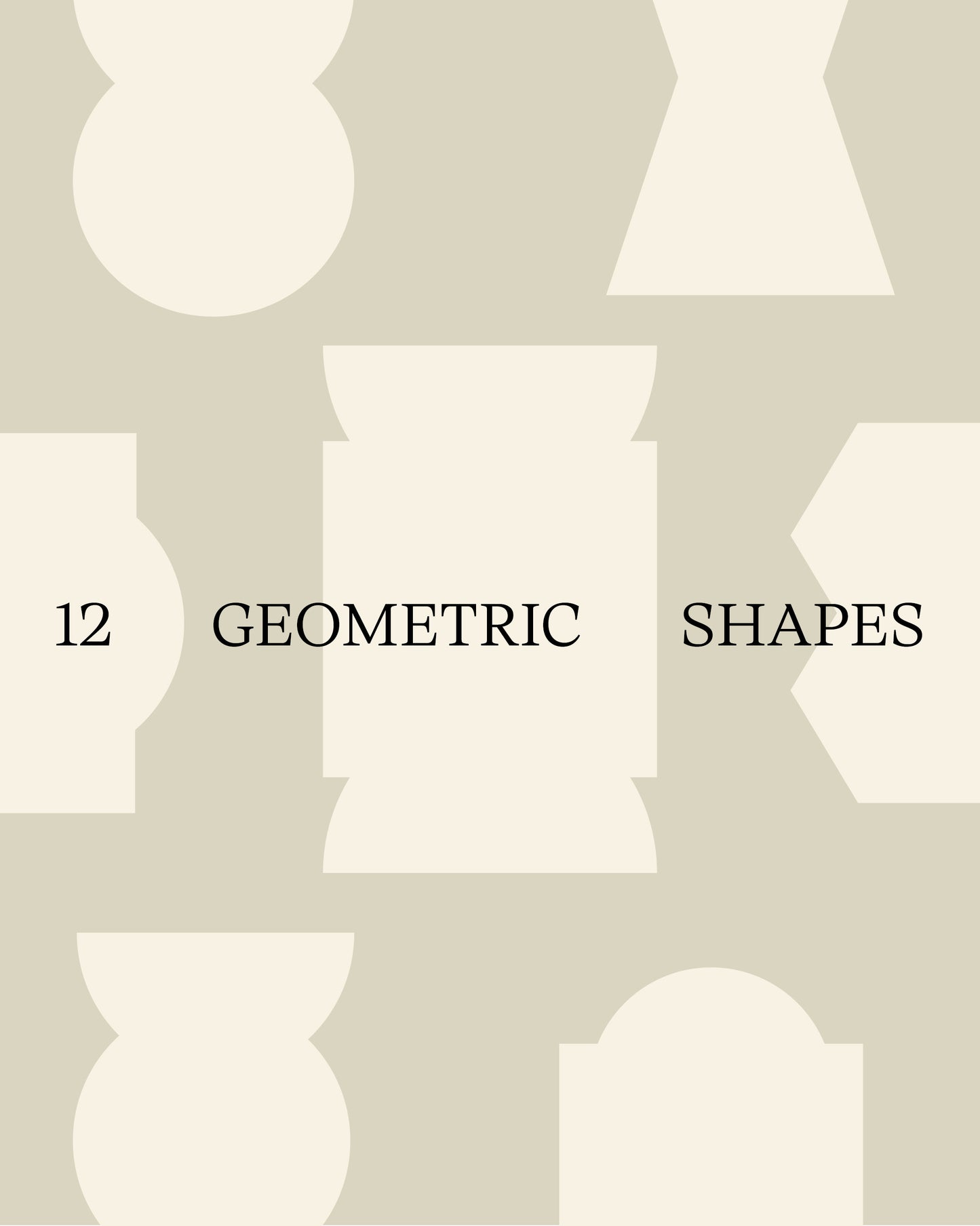 12 Geometric Shapes