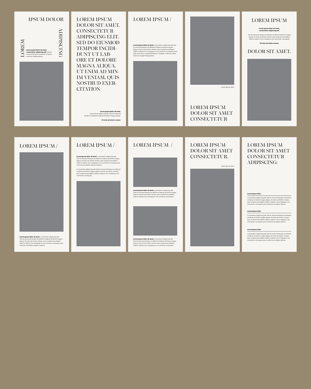 05_Design . 10 Layouted Pages M65 Flyer Template