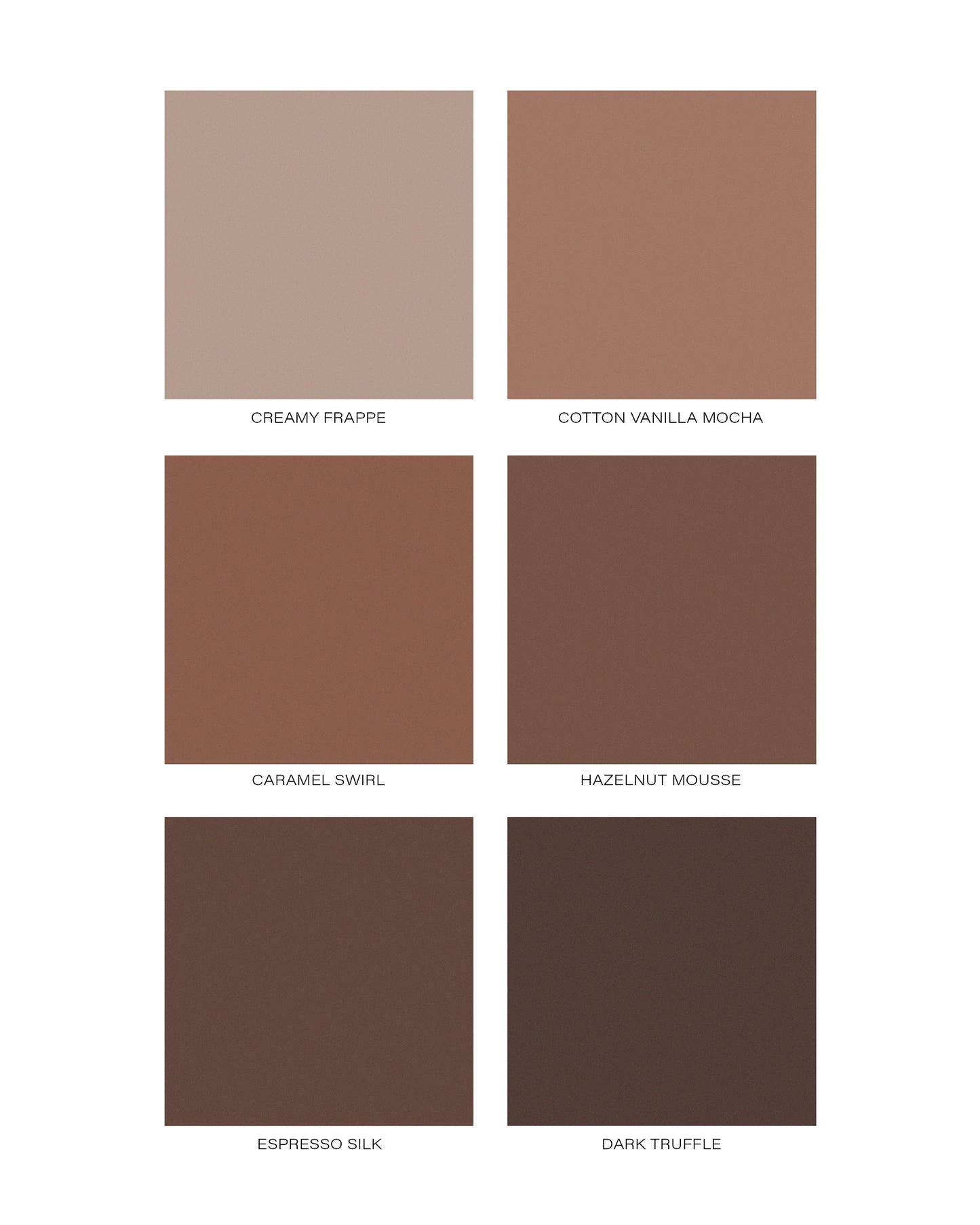 6 Mocha-Mousse Shades: Aesthetic Grain Backgrounds