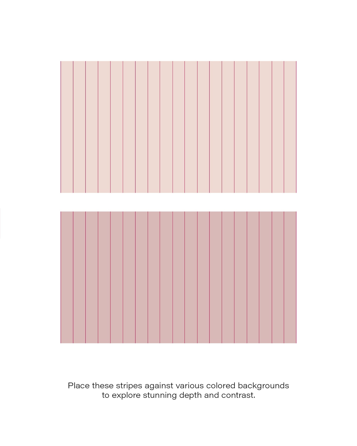 6 Raspberry Striped Patterns