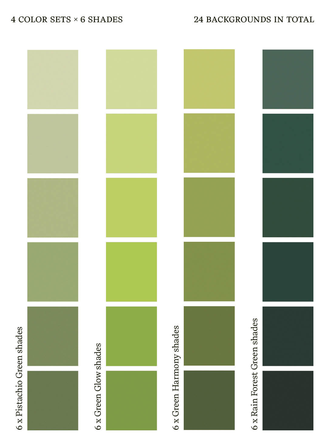 Color Bundle (Botanical Studies) Palette