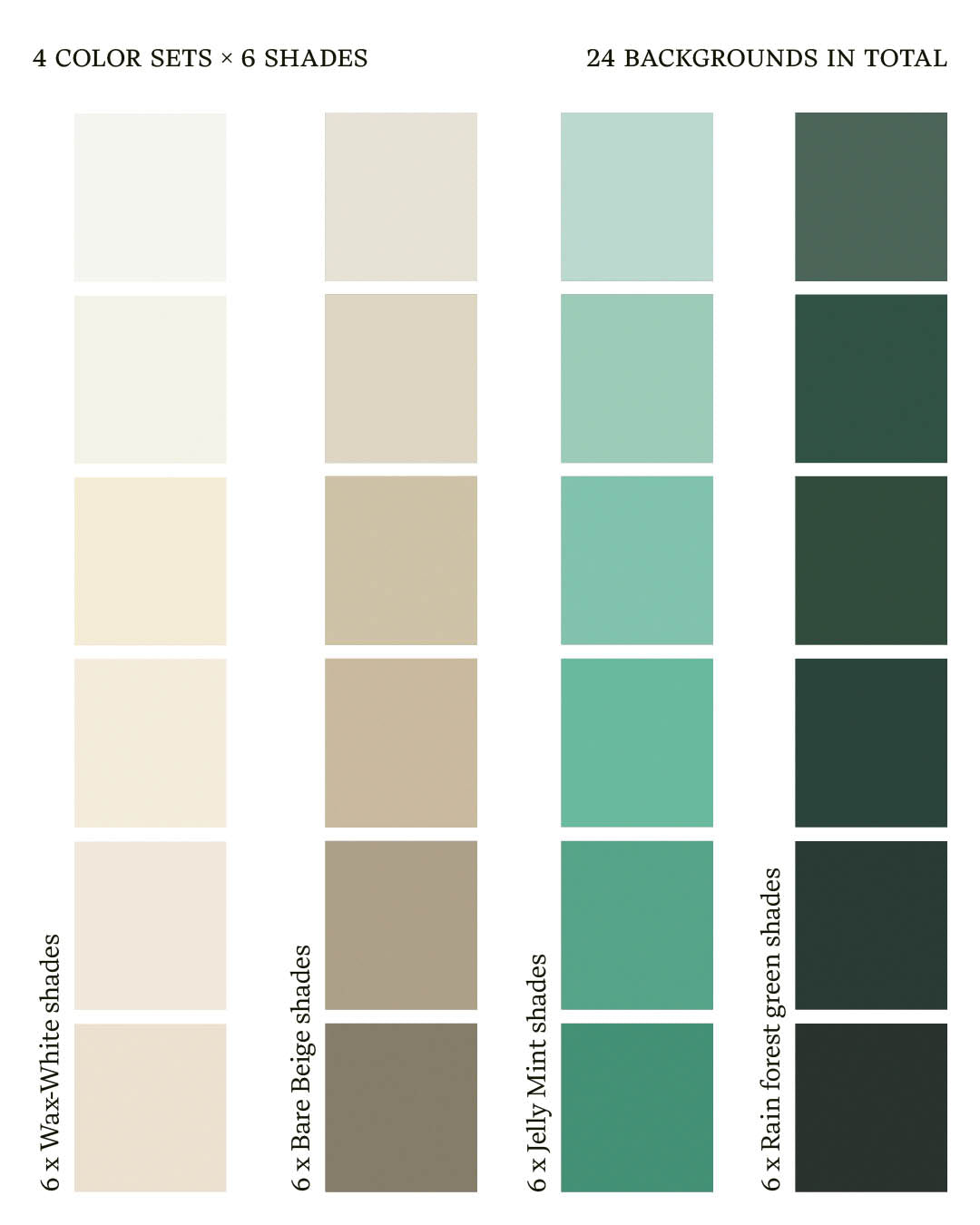 Color Bundle (Grounded Mint) Palette