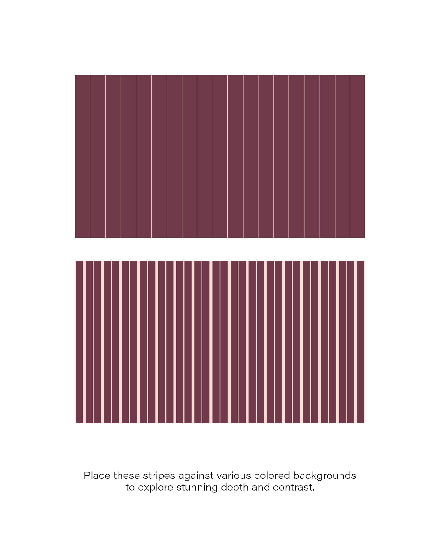 6 Wispy Pink Striped Patterns
