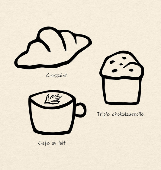 WORKS. : MENU CARD DESIGN, PENNY LANE CAFÉ AALBORG