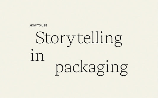 How to use: Storytelling in packaging