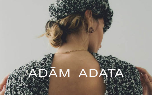 WORKS: LOGO DESIGN + MONOGRAM / ADĀM ADATA - HAND KNITTED GARMENTS