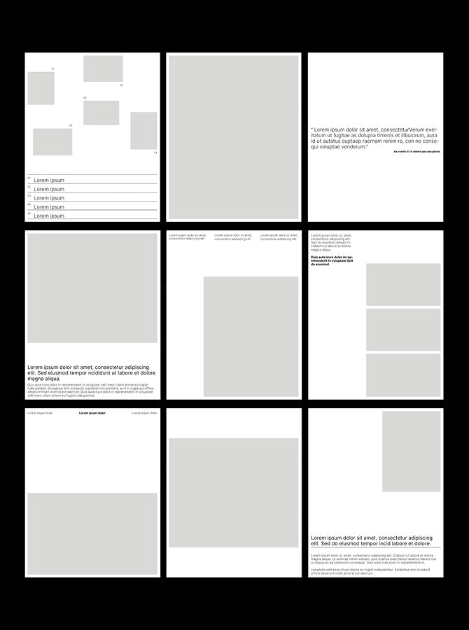 03_Design – Layouted Pages for Instagram Feed & Stories / 40 Layouted Pages