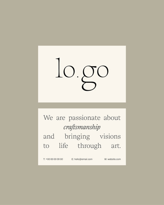 No. 08 Business Card Template