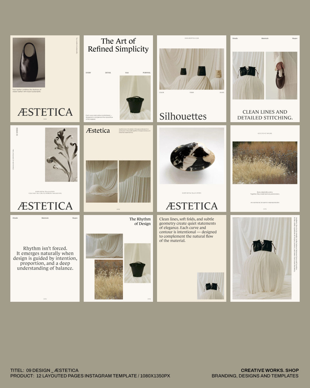 09 Design - Æstetica - Layouted (24) Pages for Instagram