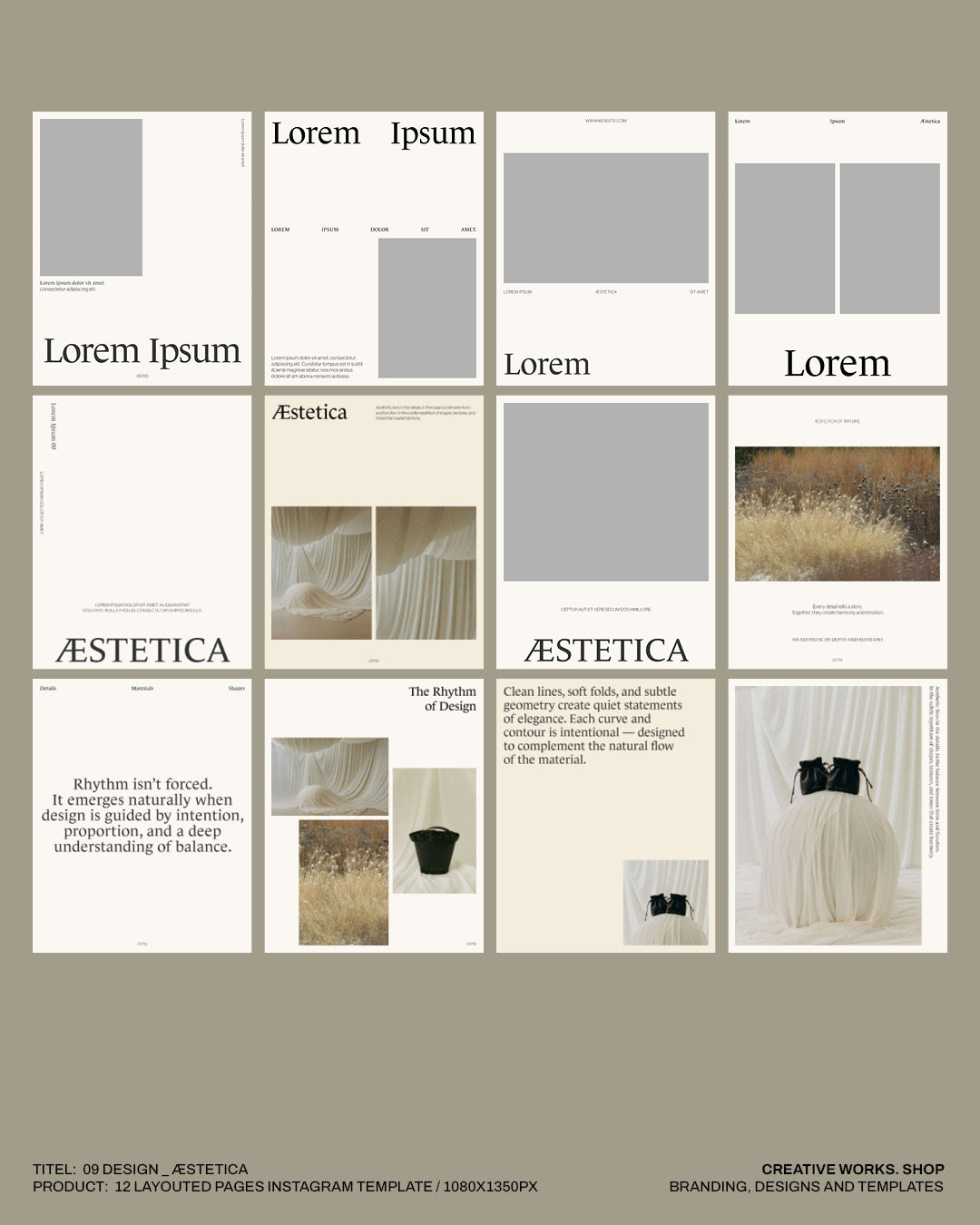 09 Design - Æstetica - Layouted (24) Pages for Instagram