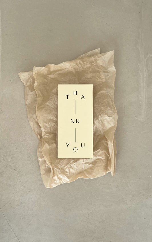 Thank You / Typography Lines / M65 Flyer Template