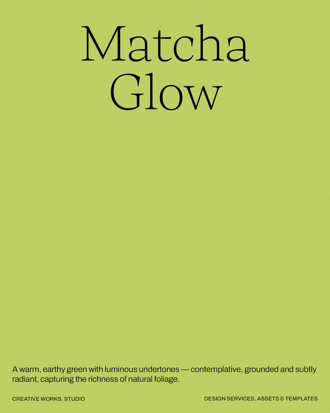 6 Green Glow - Grained Backgrounds