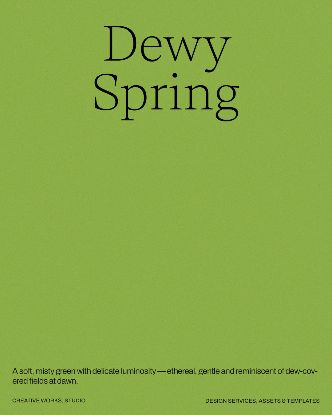 6 Green Glow - Grained Backgrounds
