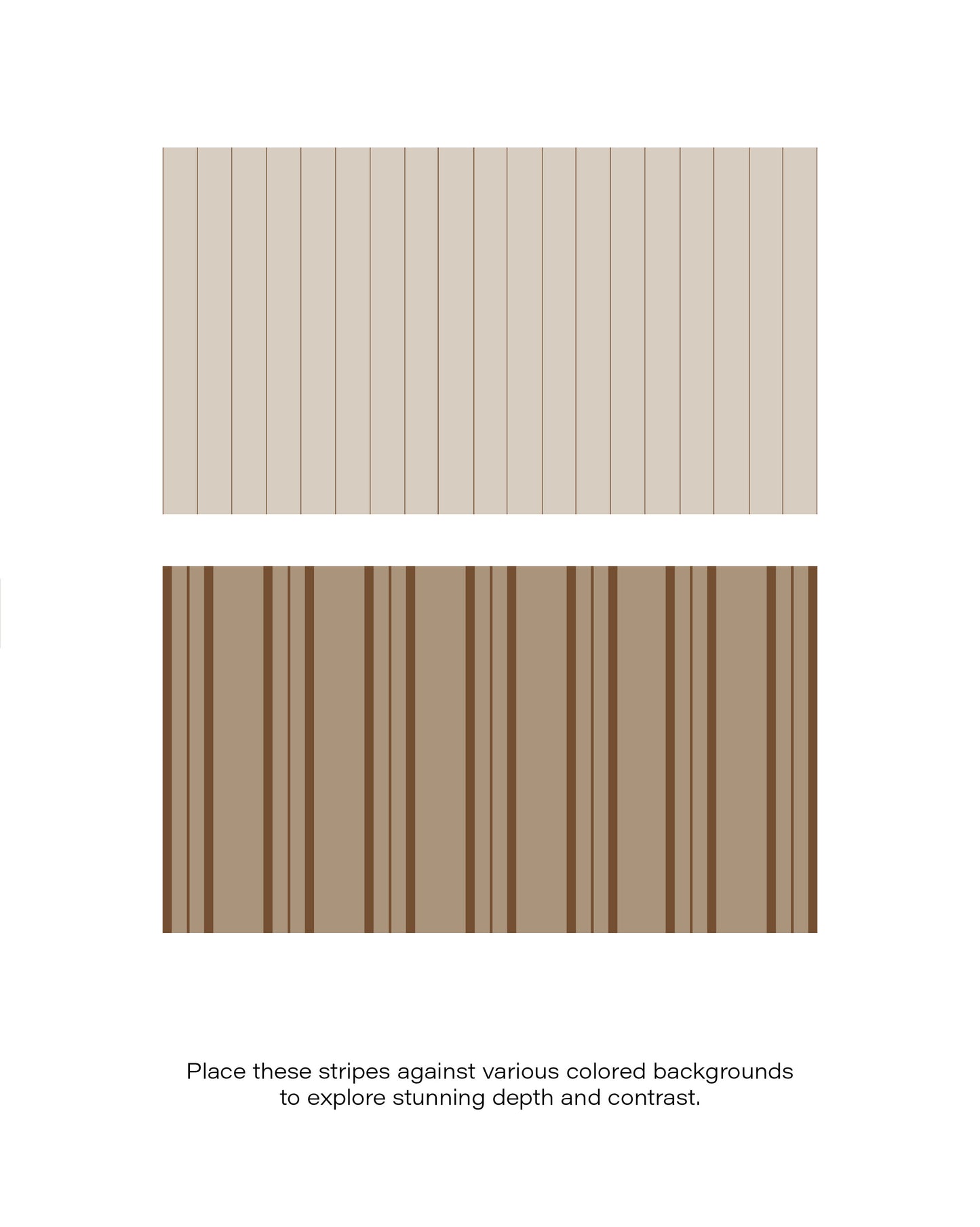 6 Brown Striped Patterns