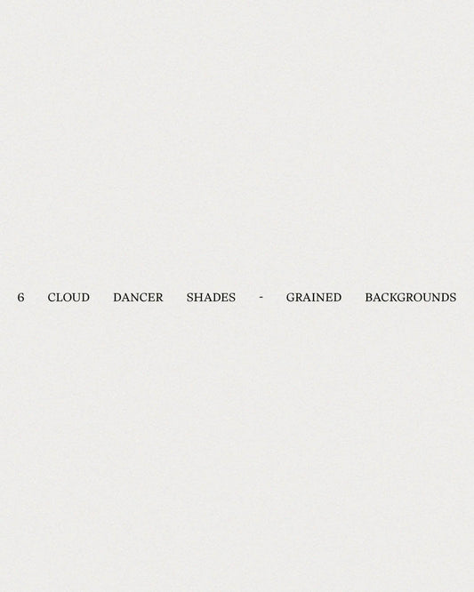 6 Shades Cloud Dancer - Grain Backgrounds