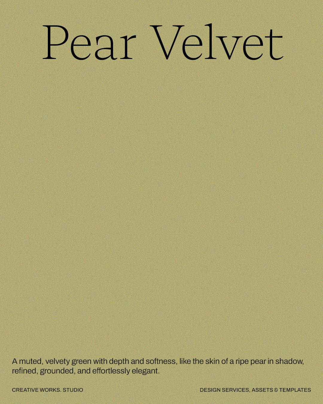 6 Creamed Pear Shades - Grained Backgrounds