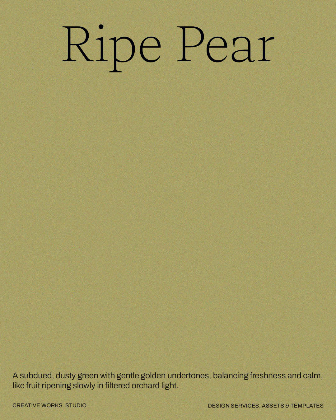 6 Creamed Pear Shades - Grained Backgrounds