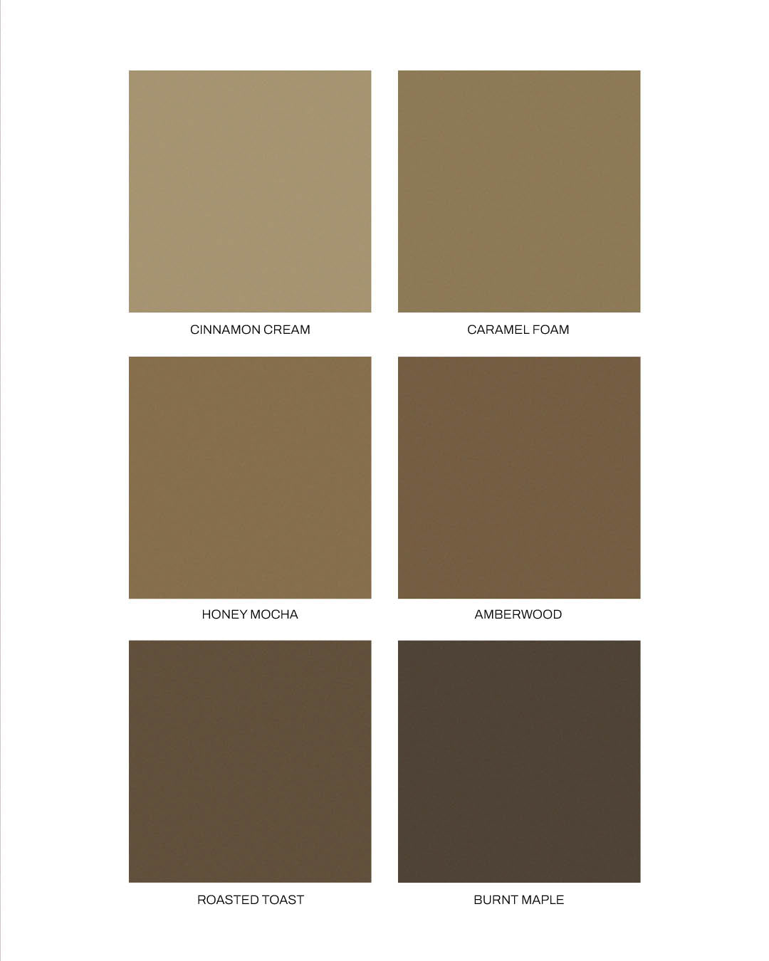 6 Roasted Brown Shades – Grained Backgrounds