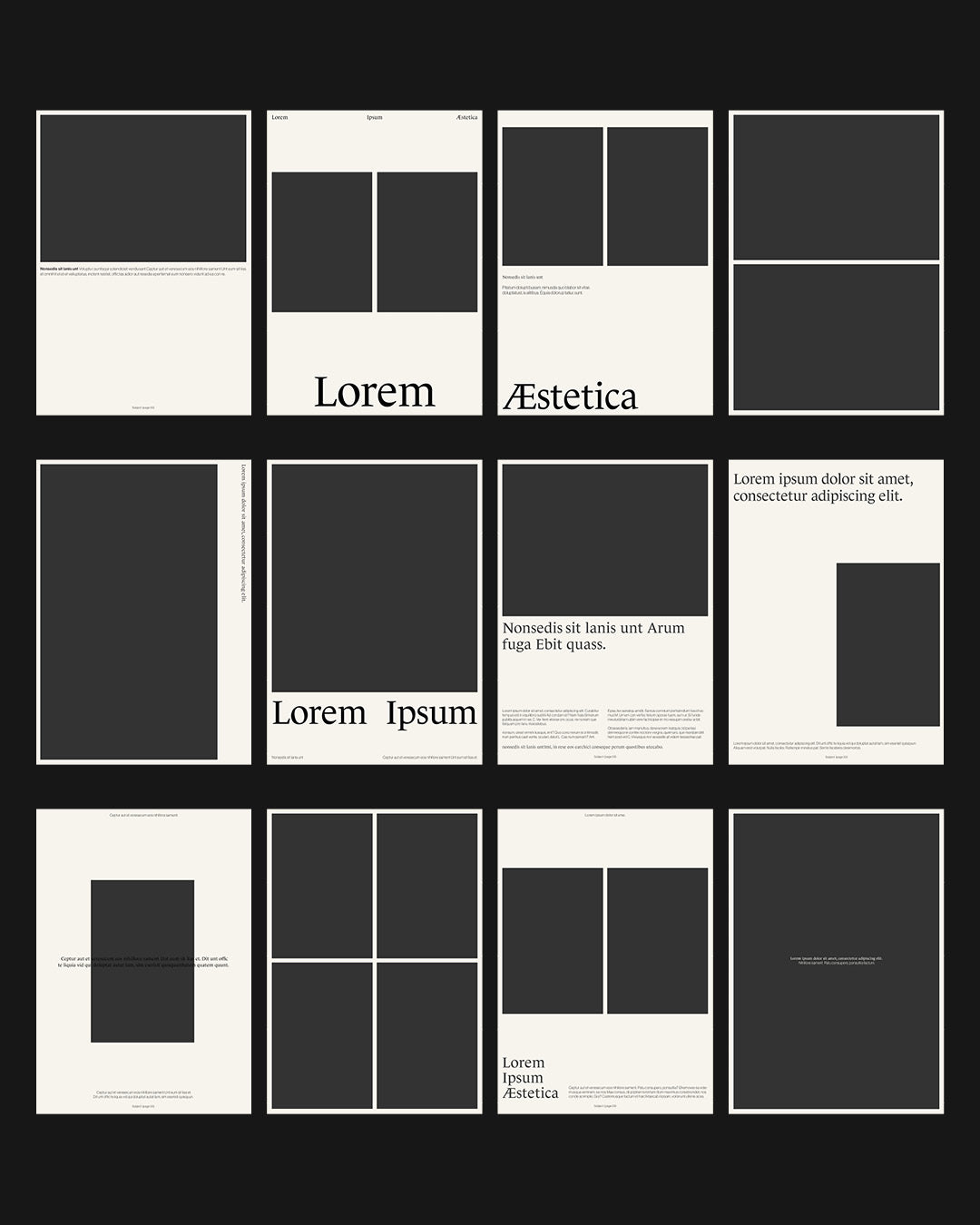 09 Design - Æstetica - Layouted (30) Pages Template (A4)
