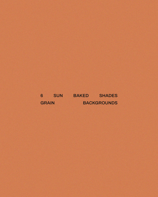 6 Sun Baked Shades Grain Background