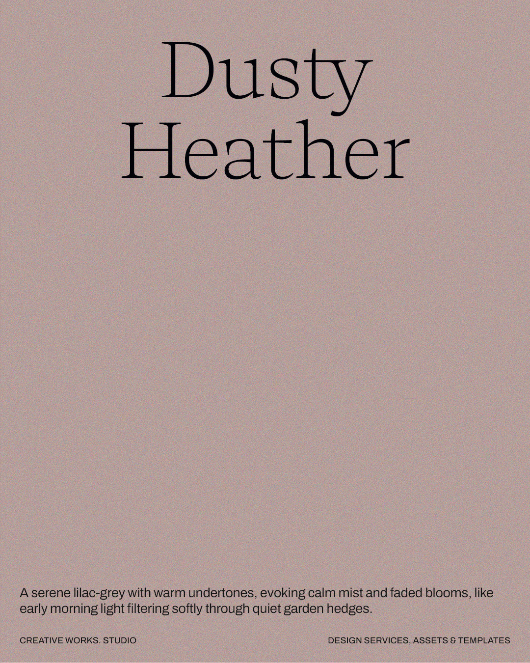 6 Rosewood lilac shades - Grained Backgrounds