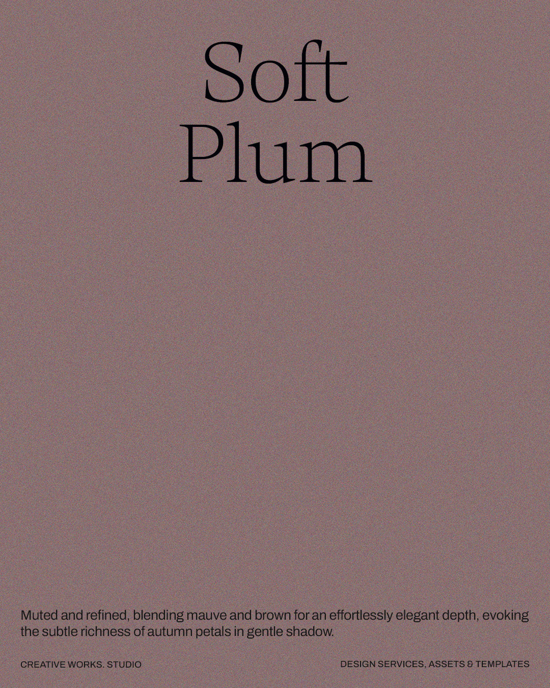 6 Rosewood lilac shades - Grained Backgrounds