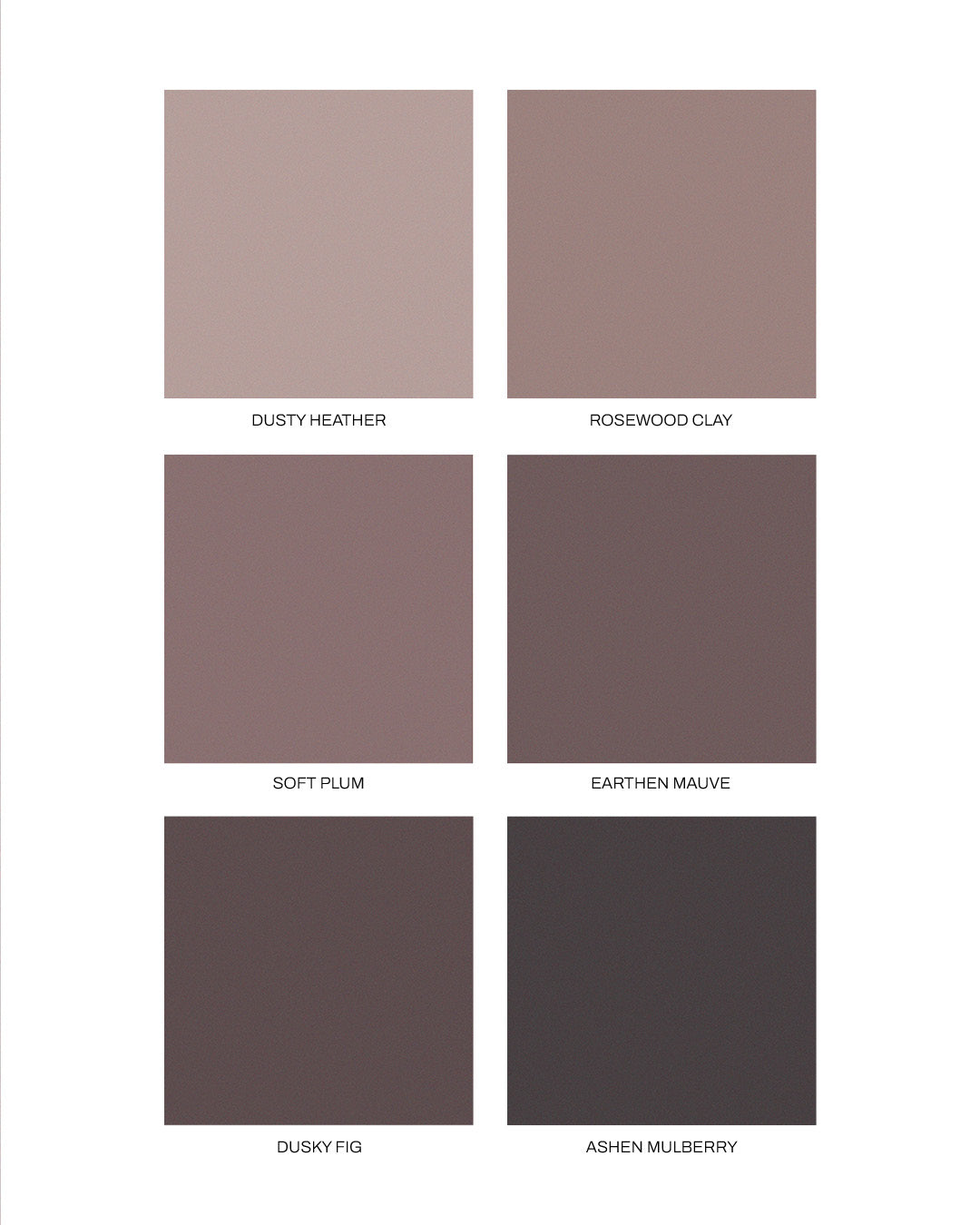 6 Rosewood lilac shades - Grained Backgrounds