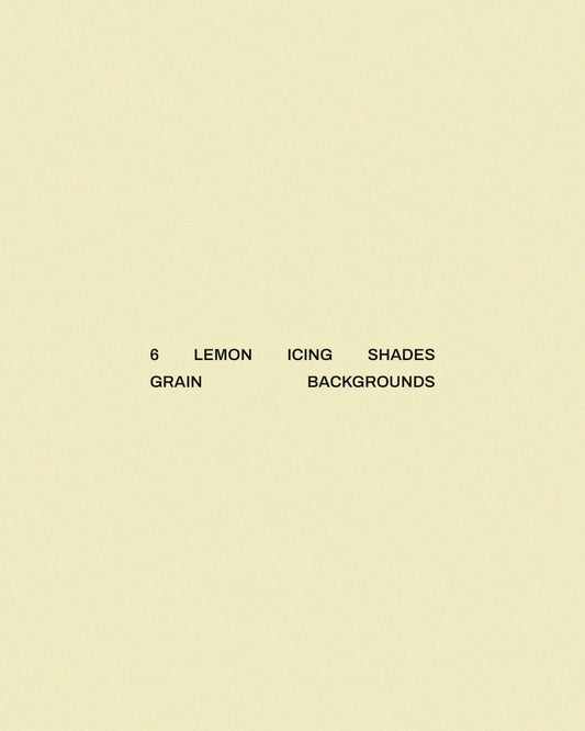 6 Lemon Icing Grain Backgrounds