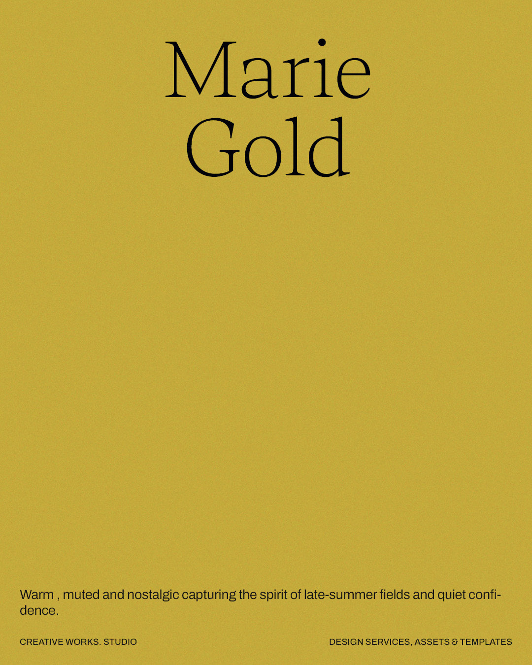 6 Golden Acacia Shades - Grain Backgrounds