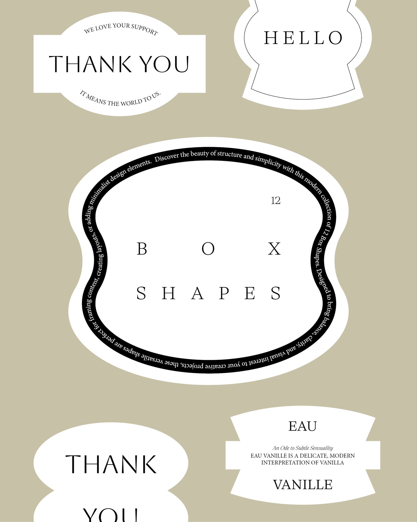12 Box Shapes