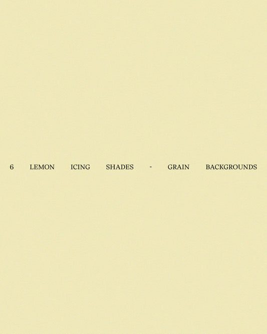 6 Lemon Icing Grain Backgrounds