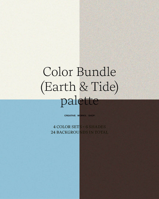 Color Bundle (Earth & Tide) Palette