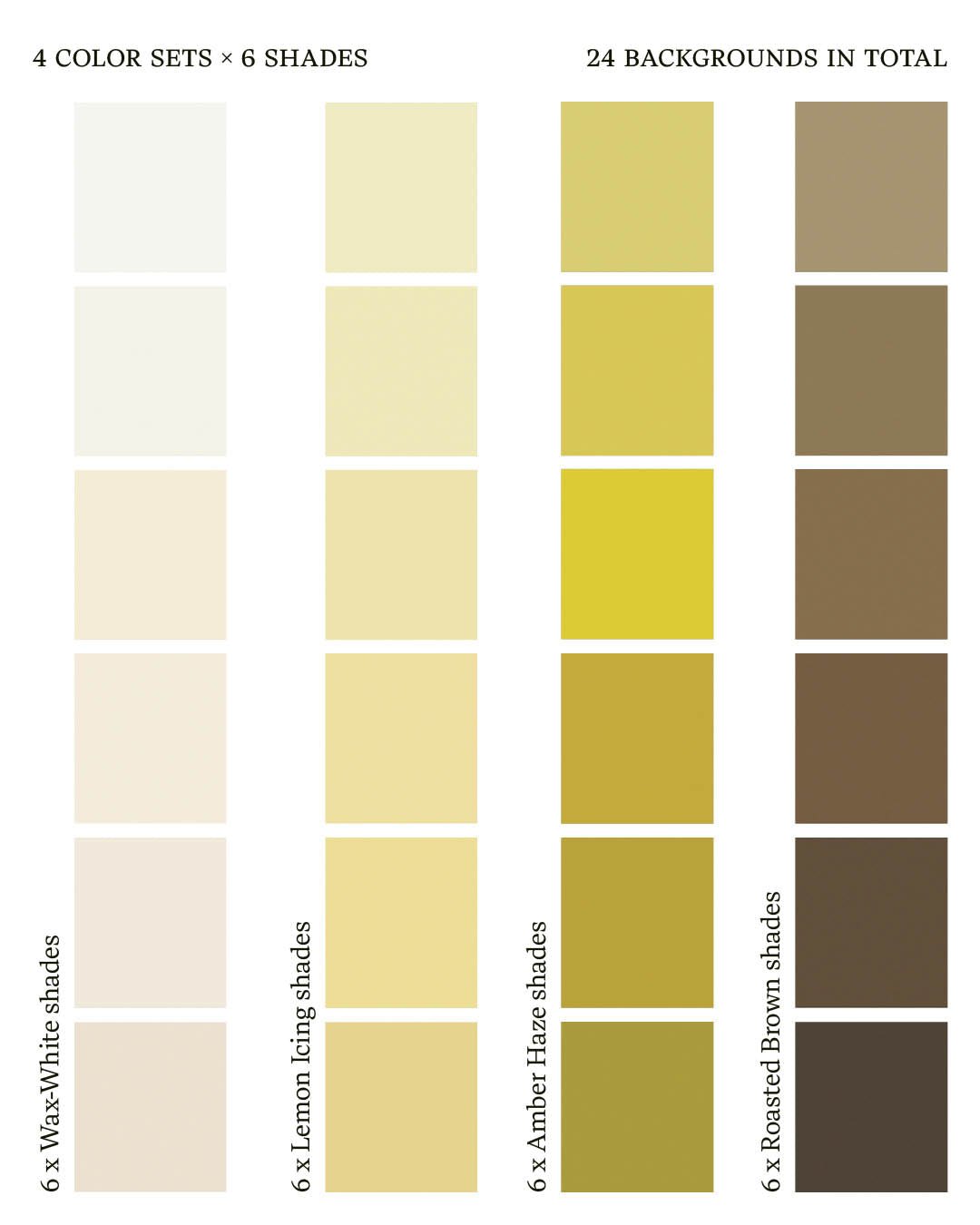 Color Bundle (Golden Hour) Palette