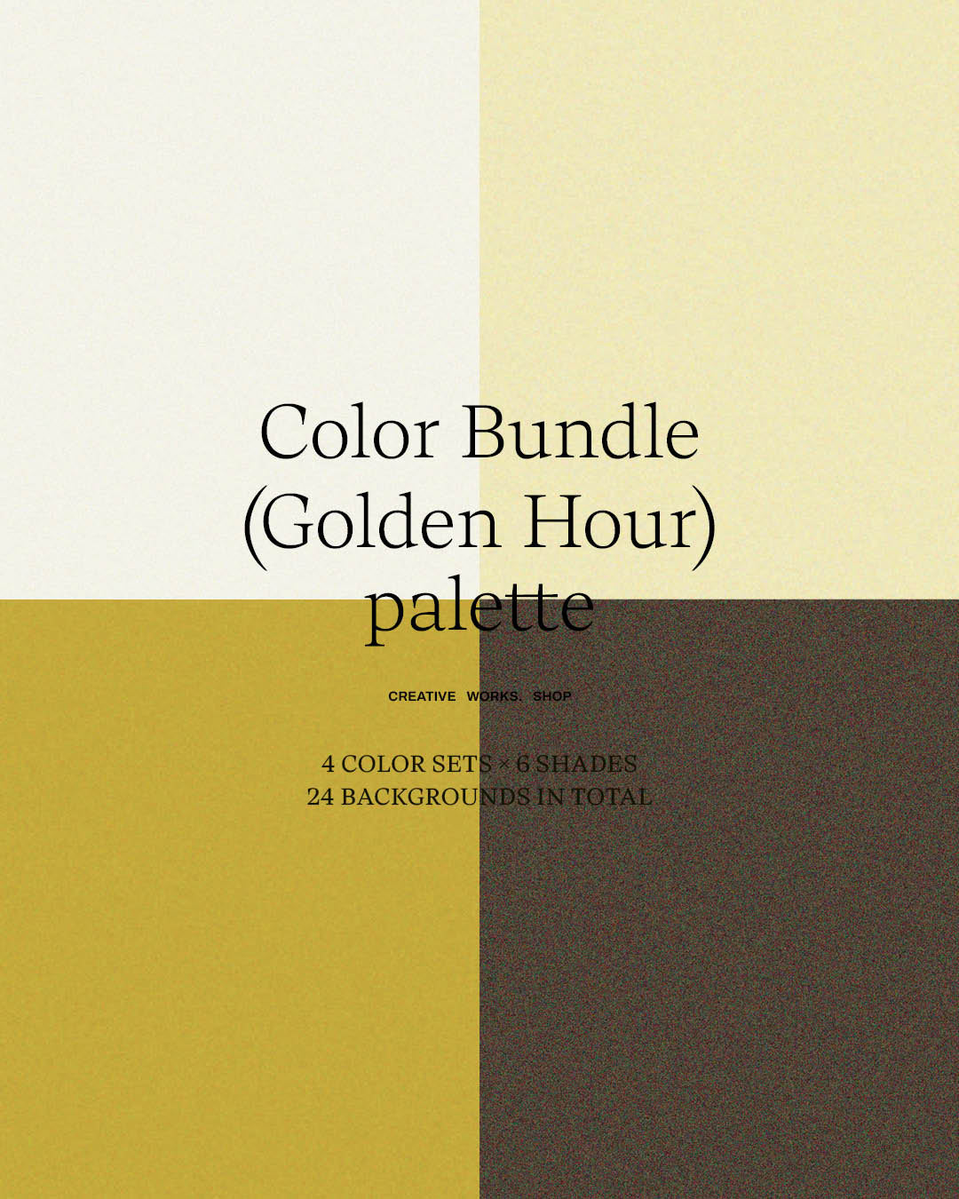 Color Bundle (Golden Hour) Palette
