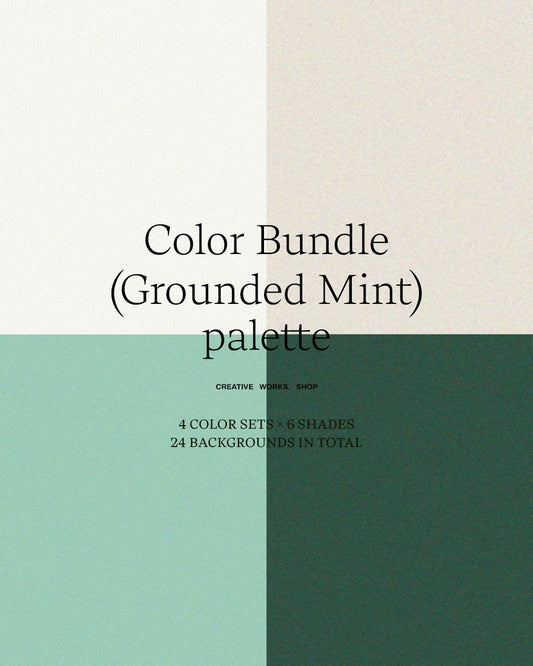 Color Bundle (Grounded Mint) Palette