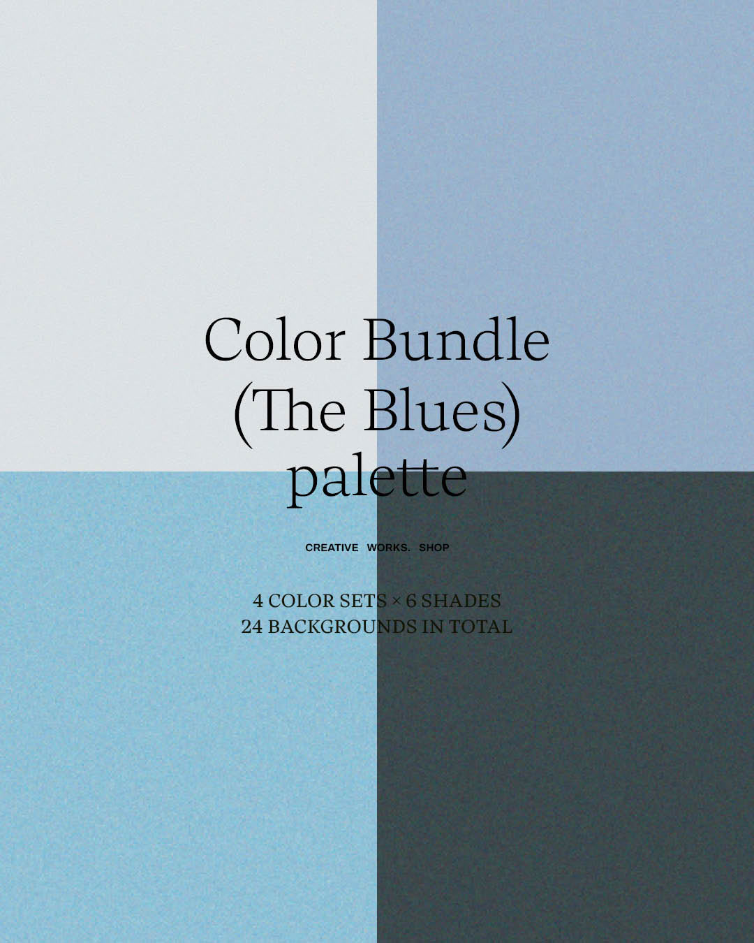 Color Bundle (The Blues) Palette